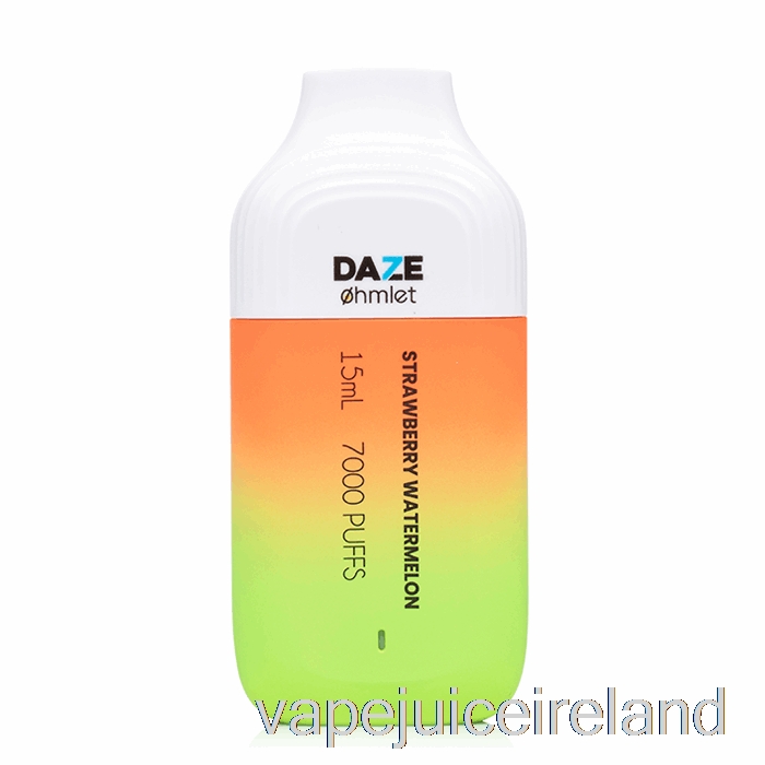 Vape Pod Kits 7 Daze OHMLET 7000 0% Zero Nicotine Disposable Strawberry Watermelon